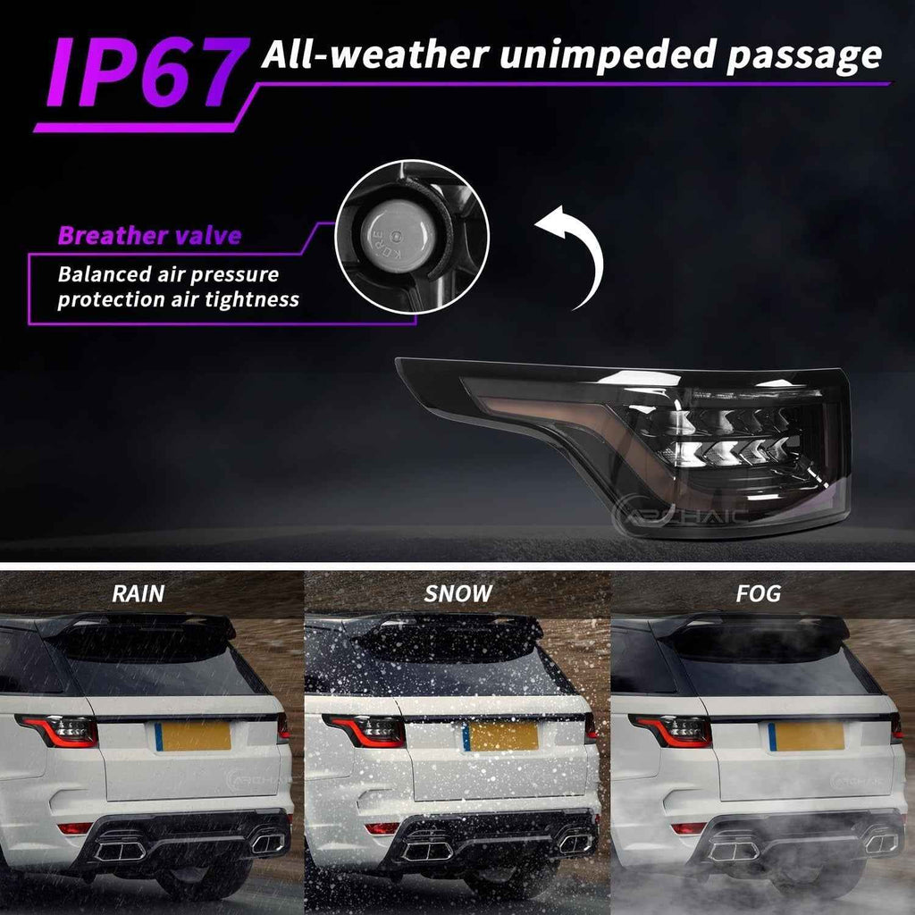 AC Pair Seq Anim LED DRL Rear lights Range Rover Sport L494 MK2 SVR HST 13-22