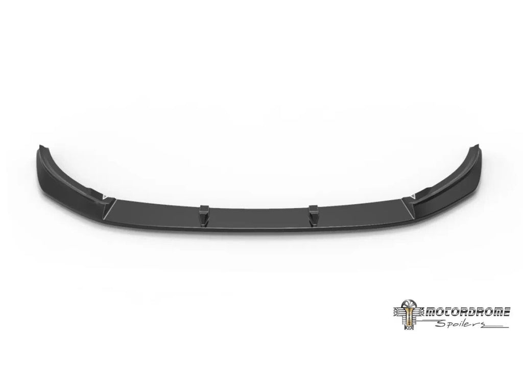 Motordrome Front Bumper Lower Splitter Valance Polo Mk6 2017+ Gloss Black