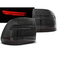 AMCP LED Lightbar Rear Lights Tail Lamps PORSCHE CAYENNE 9PA 02-06 Black LHD