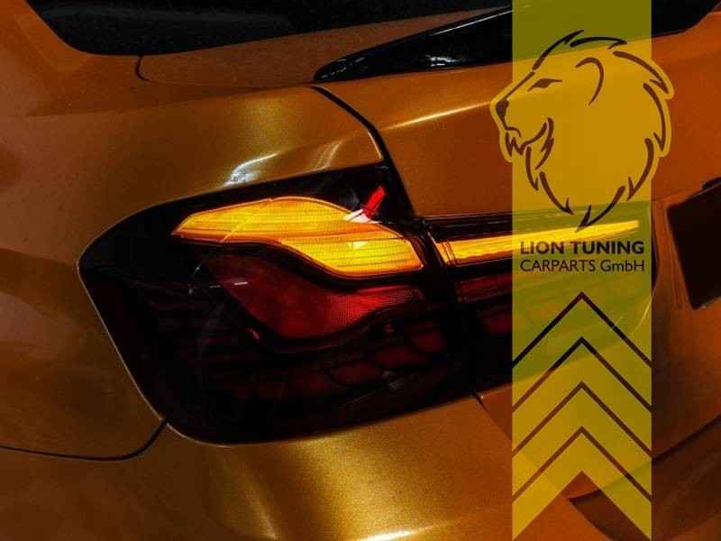 LTG Pair LED Rear Lights Tail Lamp BMW 3 Series F30 F35 S55 M3 F80 + LCI Red LHD