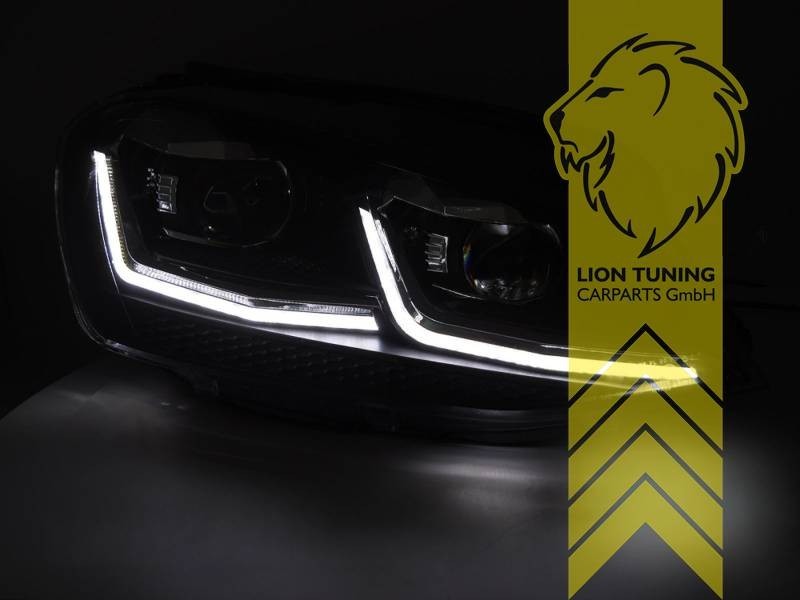 LTG Pair LED DRL Lightbar Headlights VW Golf 7 Facelift 7.5 5G1 BA5 17-19 LHD