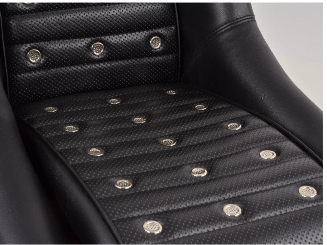 FKA Pair Bucket Seats Studded Classic Car Retro Kit Speedster Vintage Sports
