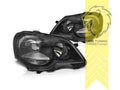 LTG Pair Aftermarket Halogen Headlights VW Polo 9N 9N3 Facelift 05-09 Black LHD