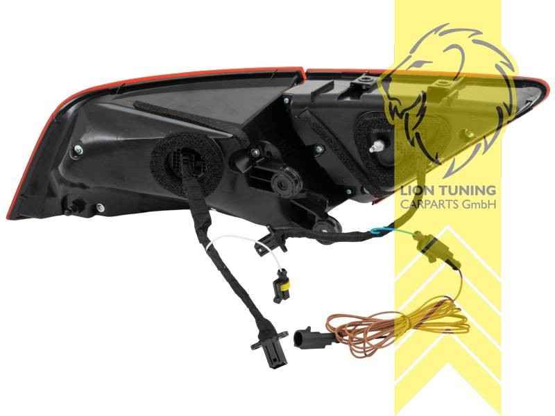 LTG Pair LED Dynamic Rear Lights Lamps Audi A7 4G C7 Sportback 10-18 LHD