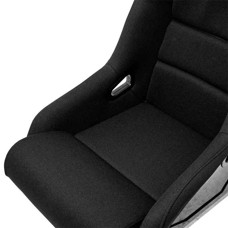 ATST x1 BS1 Universal Classic Bucket Seats Black HD Textile Fabric + slides