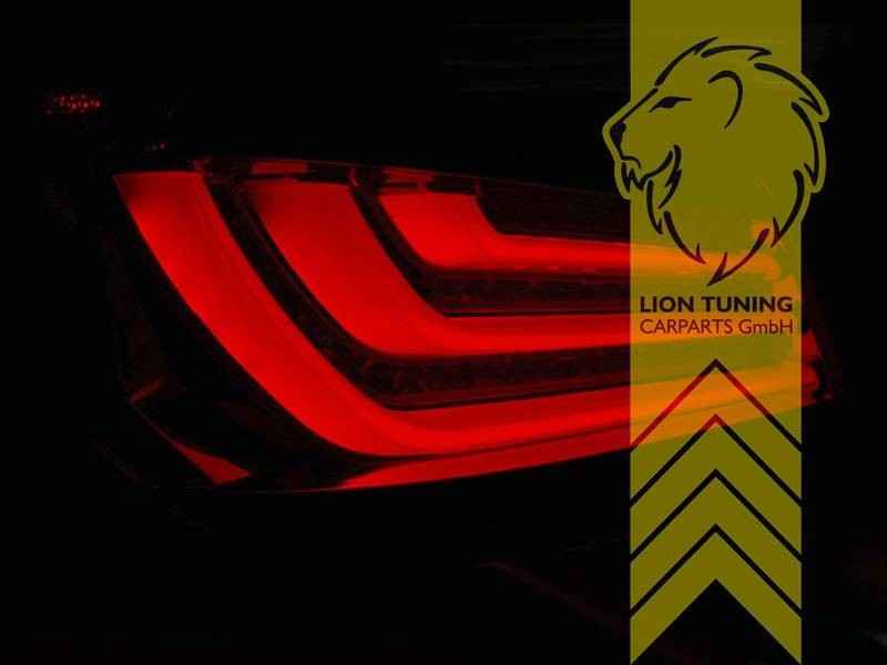 LTG Pair LED Rear Lights Tail Lamps BMW E60 red black smoke 03-07 S85 M5 LHD