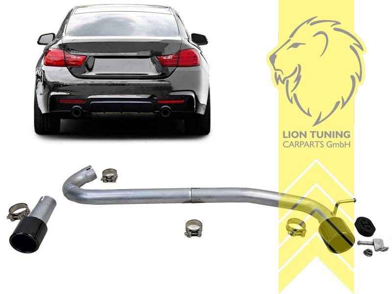 LTG Stainless steel exhaust tailpipe Pipe BMW 4 F32 F33 F36 425 428 430 13-21