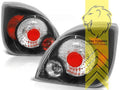 LTG Halogen Rear Lights Tail Lamps Ford Fiesta 4 5 JA JB JAS JBS black 95-02 LHD