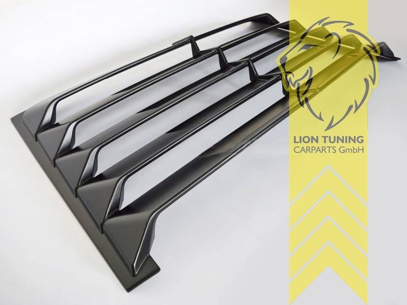 LTG Rear window grille cover louvers louver cat ladder Mercedes W201 190E Black