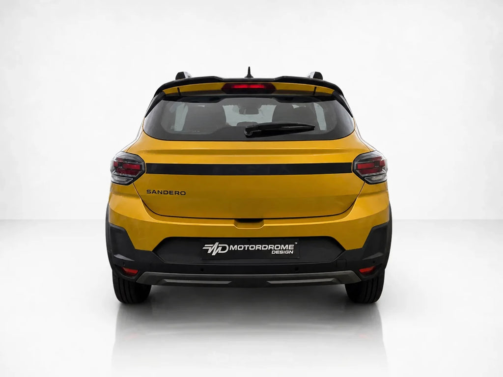 MTD Rear Wing Boot Roof Spoiler Dacia Sandero 3 Stepway 2020+ Mk3 UNPAINTED