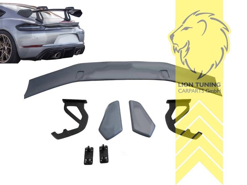 LTG Big High Rear Wing Spoiler Porsche 982c Boxster 982 Cayman 718 GT4 16-25