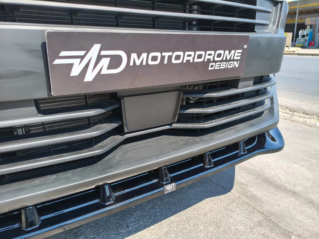 Motordrome Front Bumper Splitter  Jumpy Space Tourer Scudo Vivaro Expert Proace