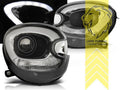 LT LED DRL Lightbar Halo Ring Headlights BMW Mini R60 Countryman 10-14 Halog LHD
