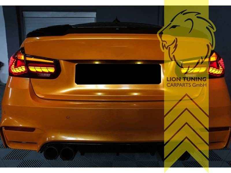 LTG Pair LED Rear Lights Tail Lamp BMW 3 Series F30 F35 S55 M3 F80 + LCI Red LHD