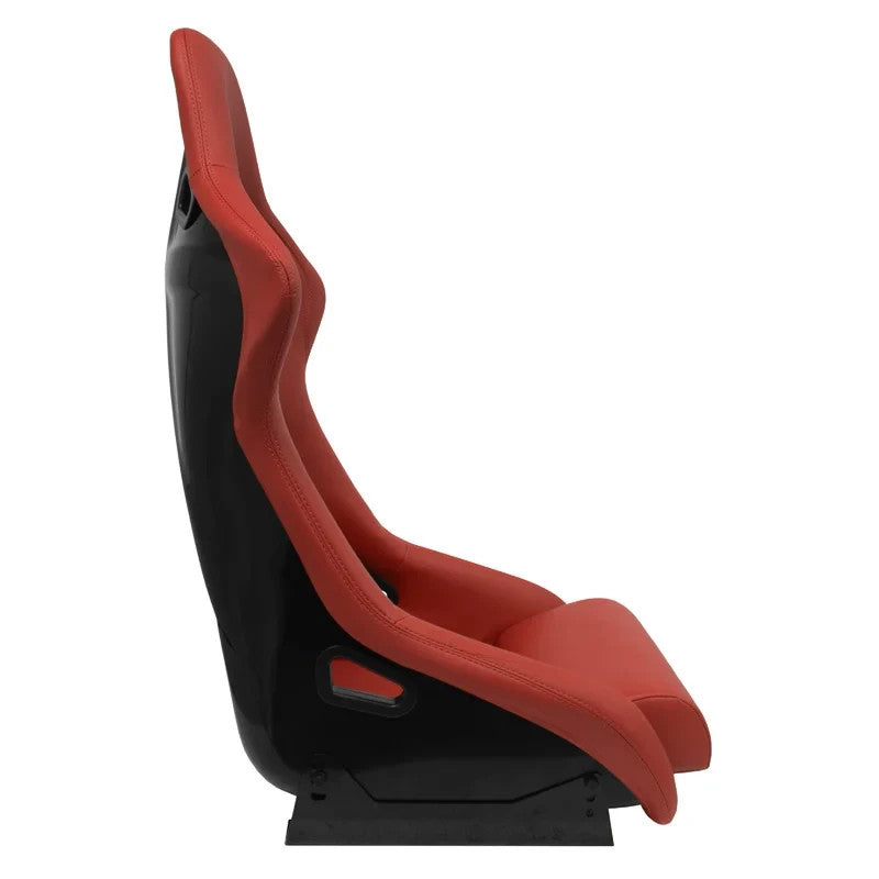 ATST x1 BS1 Universal Classic Bucket Seats Red Synth leather + slides