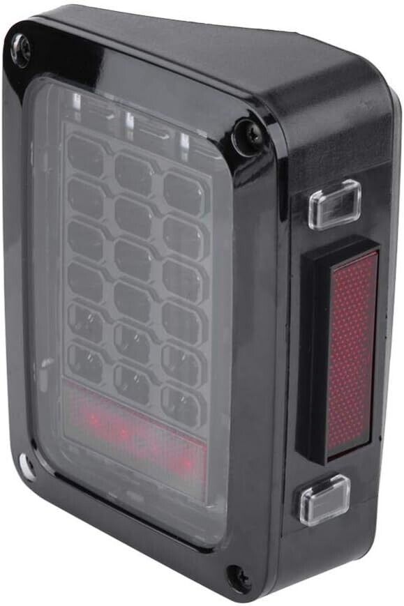 ATS Pair REAR LIGHTS Tail Lights Jeep Wrangler JK 07-16 USA Black LHD