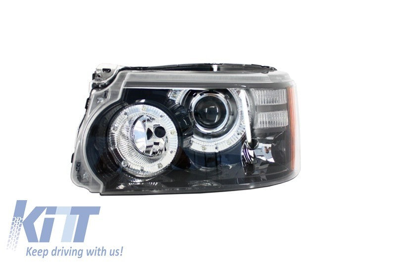 KT Pair LED DRL Headlights Range Rover Sport L320 09-13 Facelift Design LHD