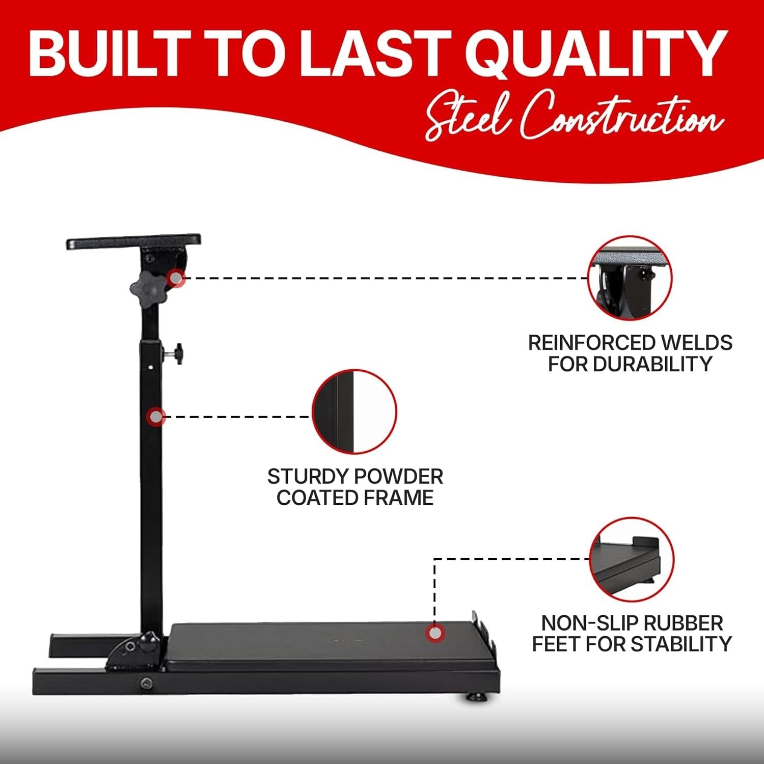 Driving Sim Racing Wheel Stand Frame Wheel Logitech Xbox Madcatz Thrustmaster