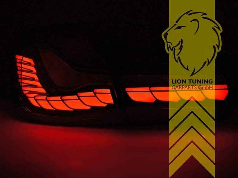 LTG Pair LED Rear Lights Tail Lamp BMW 3 Series F30 F35 S55 M3 F80 + LCI Red LHD