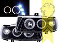 LTG Pair LED DRL Halo Ring Headlights Seat Ibiza 6K Cordoba 6K + FL 93-99 LHD