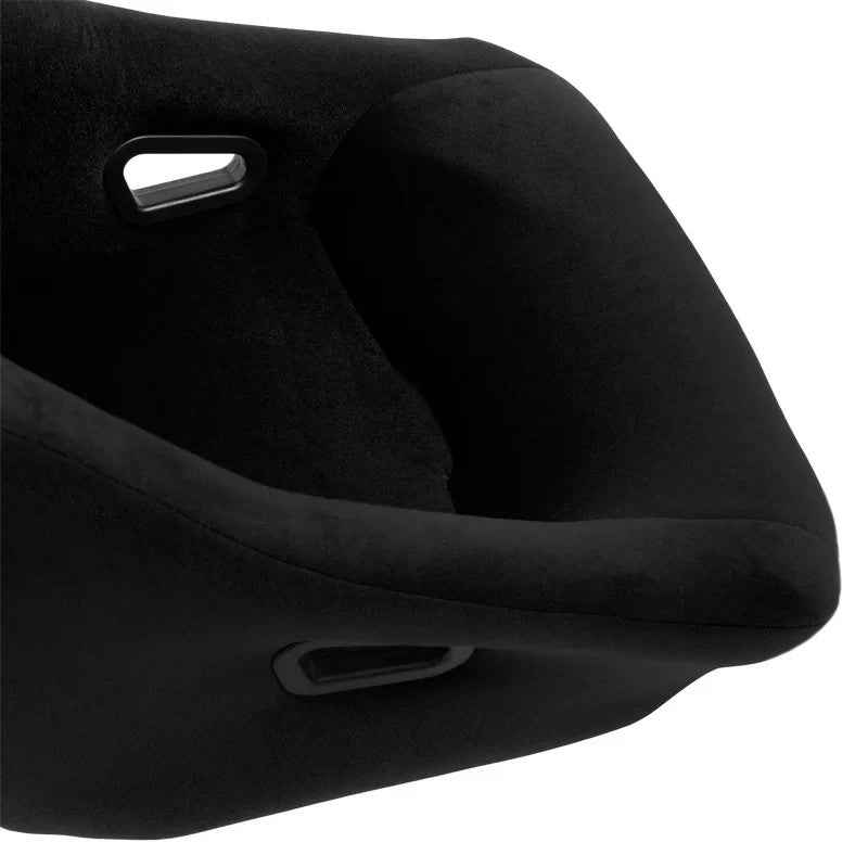 ATST x1 Universal Budget Fixed Back Bucket Seat Black Fabric Drift Track Rally