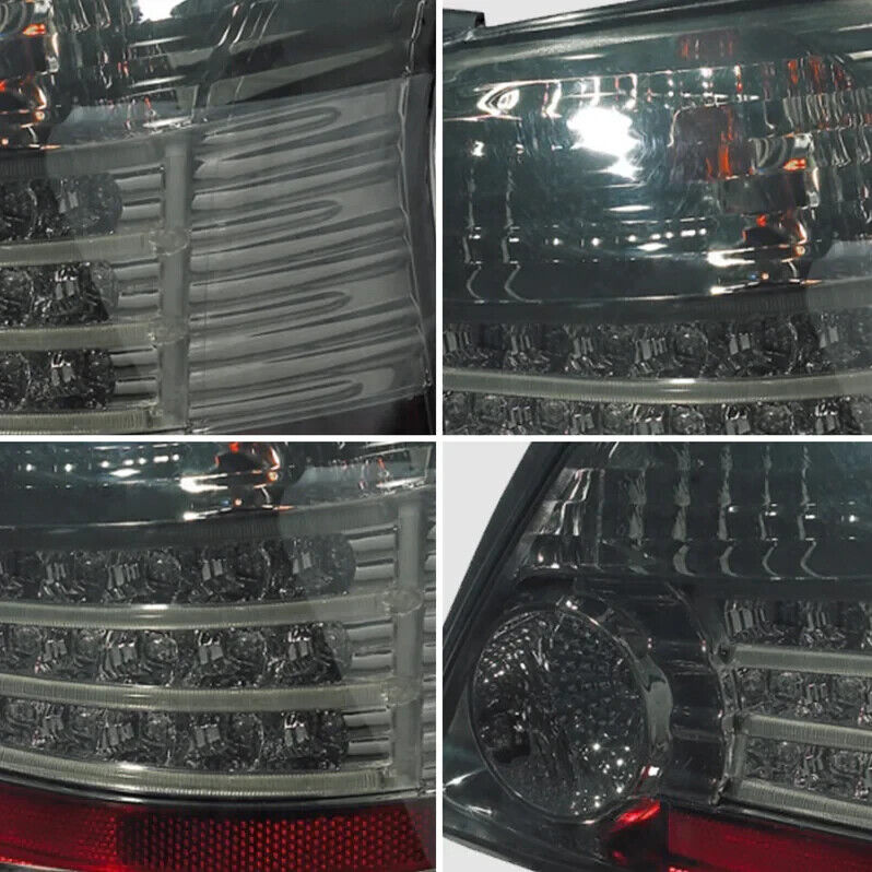 VLAND 2006-2012 Toyota Yaris Sedan LED DRL Lightbar Rear Lights Tail Lamps LHD