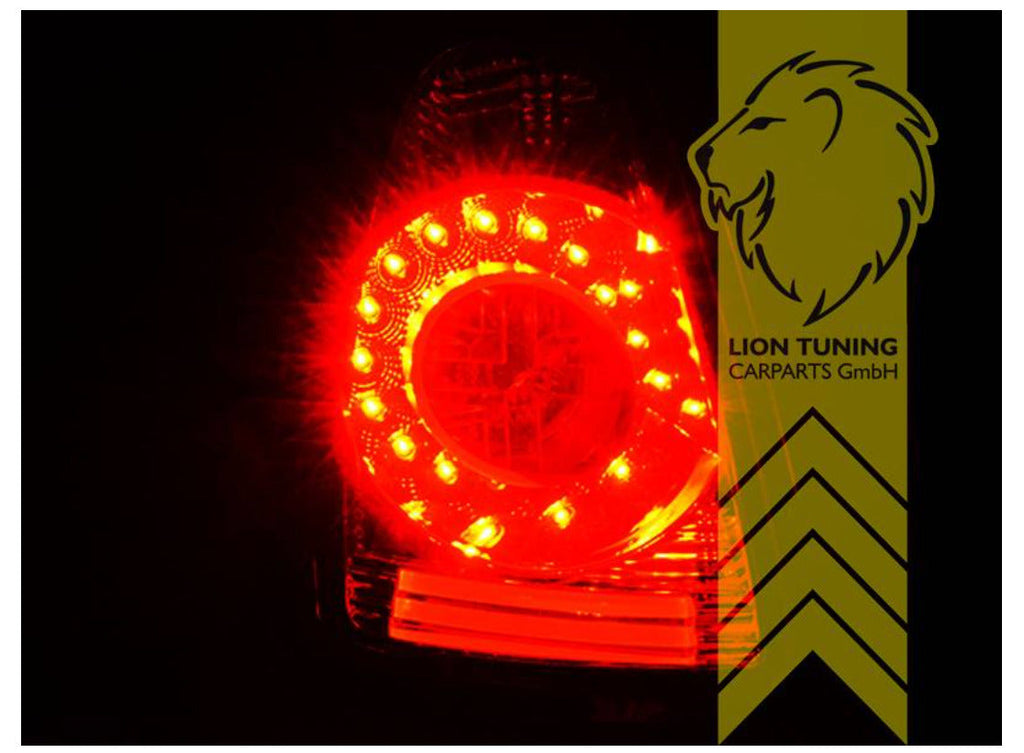 LT Pair LED Lightbar Rear Lights Tail Lamps Mini Cooper R56 R57 black JCW
