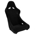 ATST x1 Universal Budget Fixed Back Bucket Seat Black Fabric Drift Track Rally