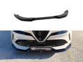 Motordrome Front Bumper Splitter Spoiler Alfa Romeo Junior 24+ Glossy Black