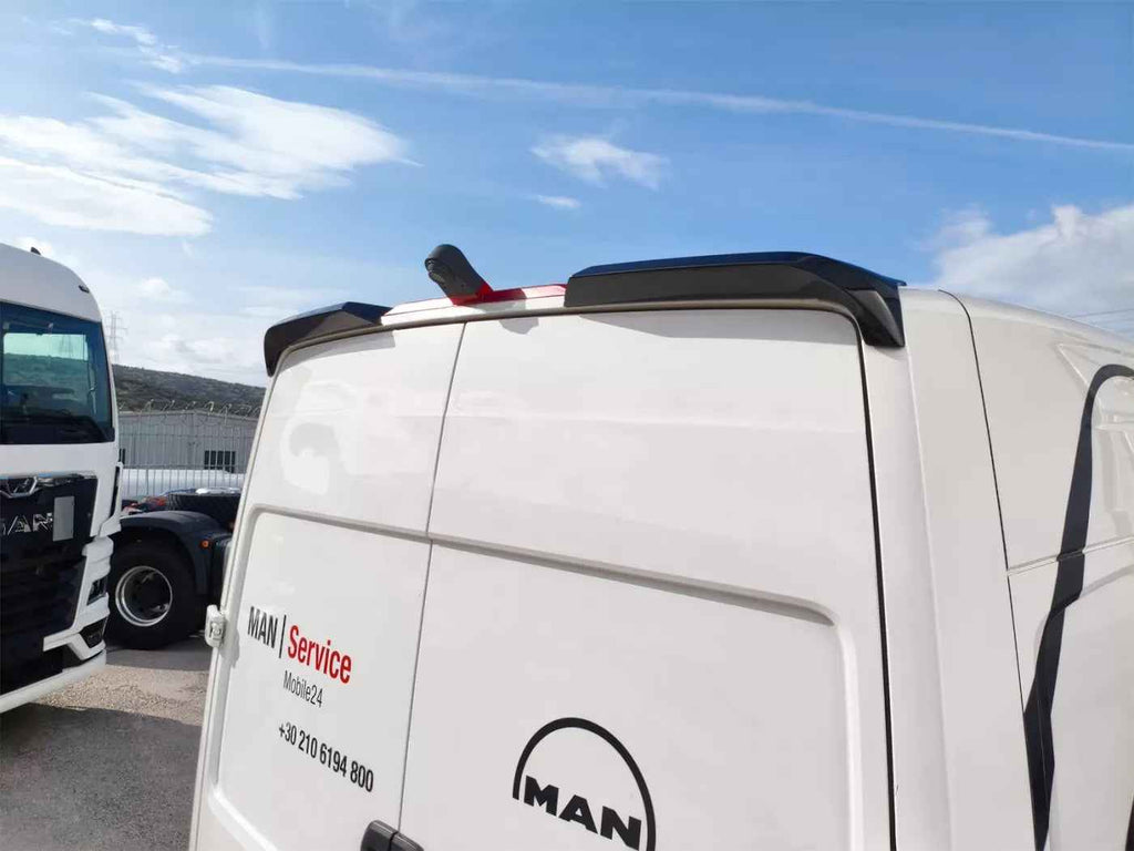 Motordrome Rear Wing Roof Spoiler VW Crafter Mk2 MAN TGE High Roof H2 17+ Barn D