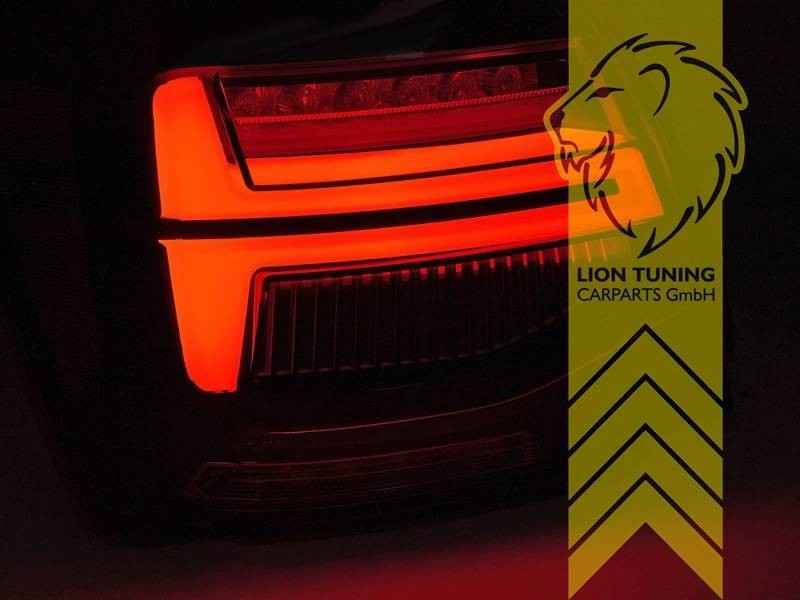 LTG Pair LED Dynamic Rear Lights Tail Lamps VW Polo 6R 6C 09-17 smoke LHD