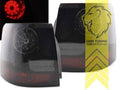 LT Pair DYNAMIC LED DRL Rear Tail Lights Range Rover 3 LS 05-13 Black Smoke LHD
