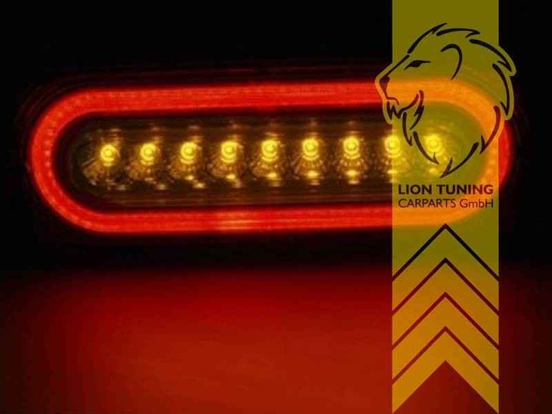 LTG LED Dynam Rear Lights Tail Lamps Mercedes W461 W463 89-12 G-Class black LHD