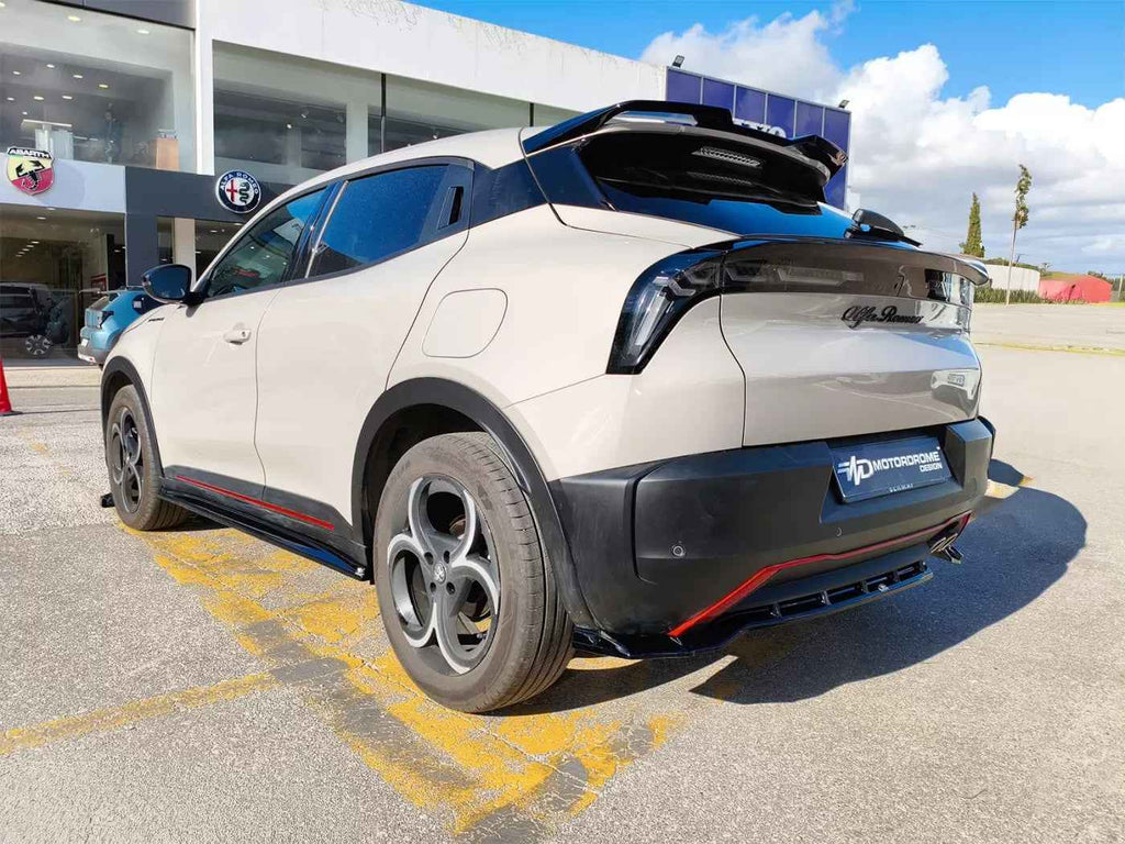 Motordrome Side Skirts Extensions Styling Body Alfa Romeo Junior 24+ Gloss Black