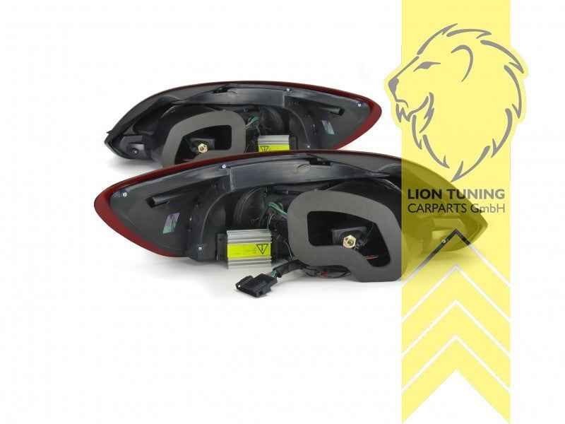 LTG Pair LED Rear Lights Tail Lamps VW Scirocco 3 137 138 08-14 red smoke LHD