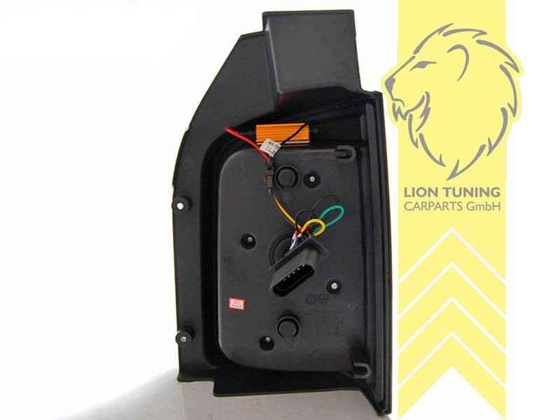 LTG Pair LED Dynamic Rear Lights Tail Lamps VW T6 Bus 15-19 Transporter LHD