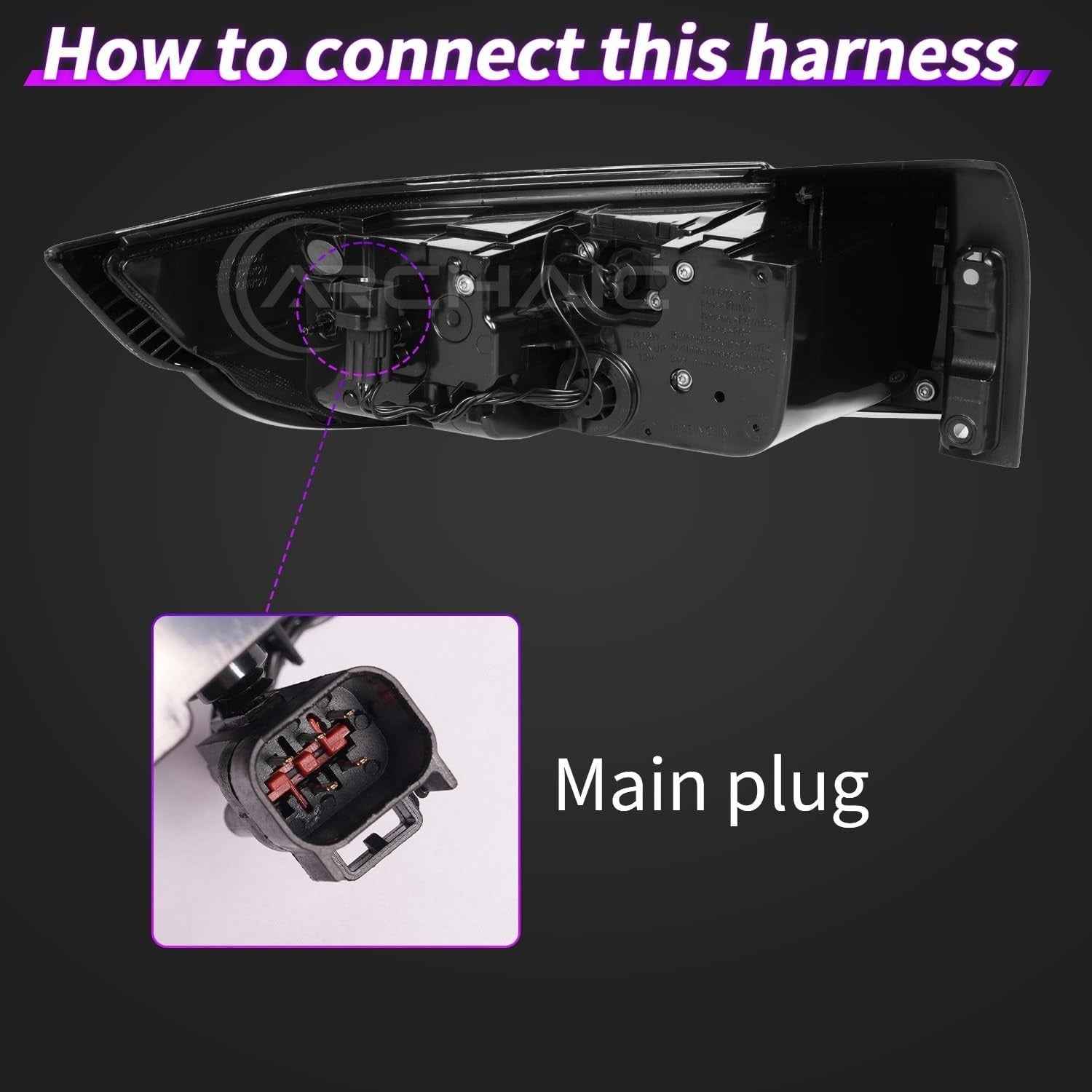 AC Pair Seq Anim LED DRL Rear lights Land Range Rover Evoque L538 11-18