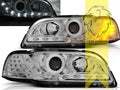 LTG Pair LED DRL Lightbar Headlights Volvo S40 sedan V40 estate VS VW 95-00 LHD