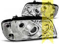 LTG Pair LED DRL Headlights Mercedes W202 sedan S202 estate C-Class chrome LHD