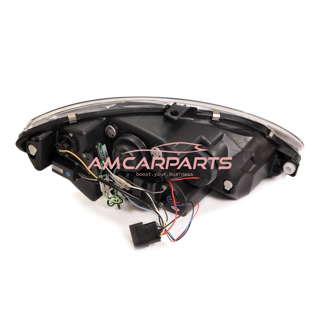 AMCP Pair LED Halo Headlights SEAT ALTEA 5P1 LEON 1P1 TOLEDO 3 5P2 05-08 LHD