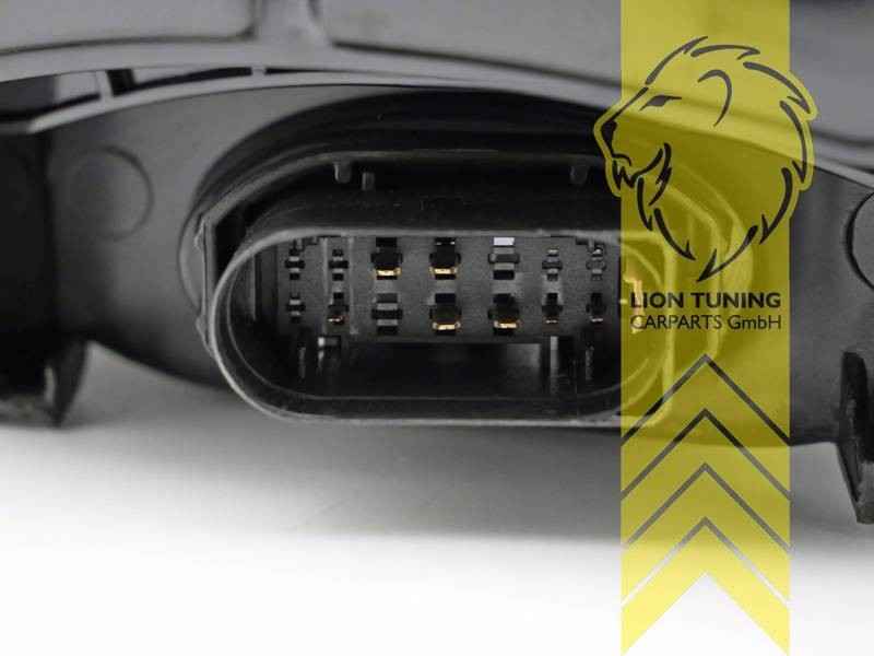 LTG Pair Halogen Headlights Ford Mondeo 4 Saloon Estate BA7 07-10 black LHD