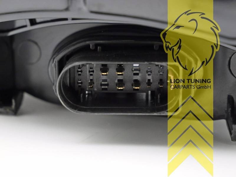 LTG Pair Halogen Headlights Ford Mondeo 4 Saloon Estate BA7 07-10 black LHD