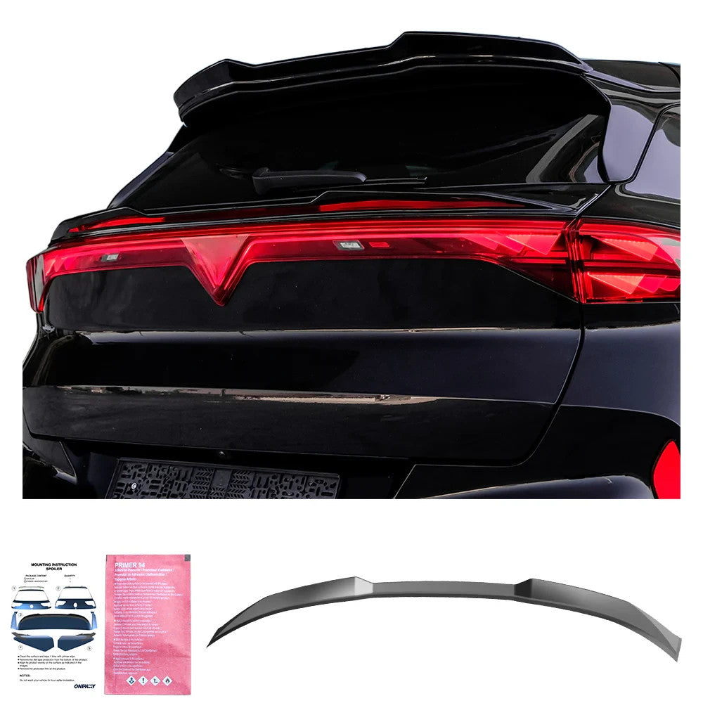 OW Rear Trunk Boot Hatch Wing Spoiler CUPRA Terramar Mk1 25+ ABS Gloss Black