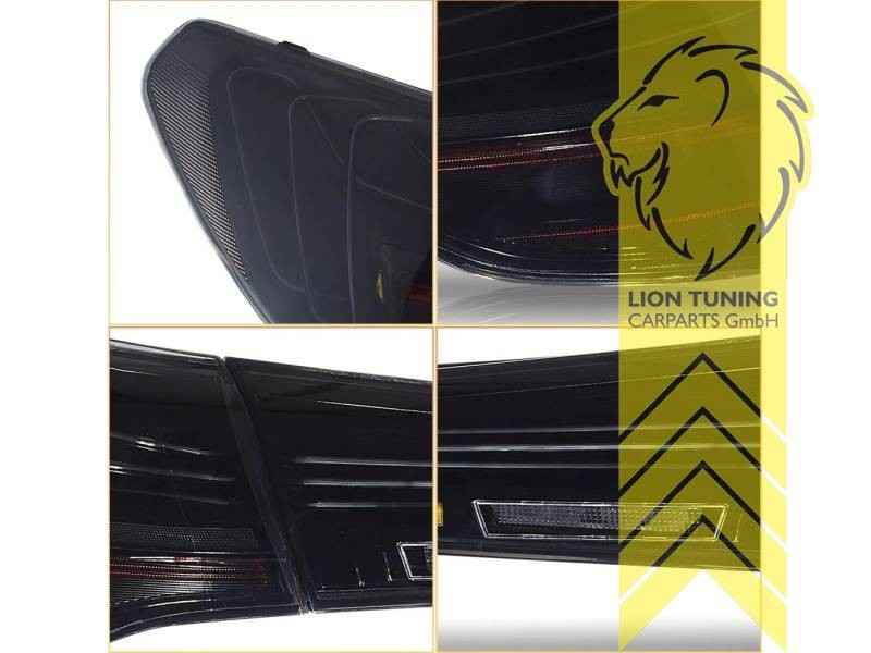 LTG Pair LED Rear Lights Tail Lamp BMW G22 Coupe G23 G26 Gran Coupe Black LHD