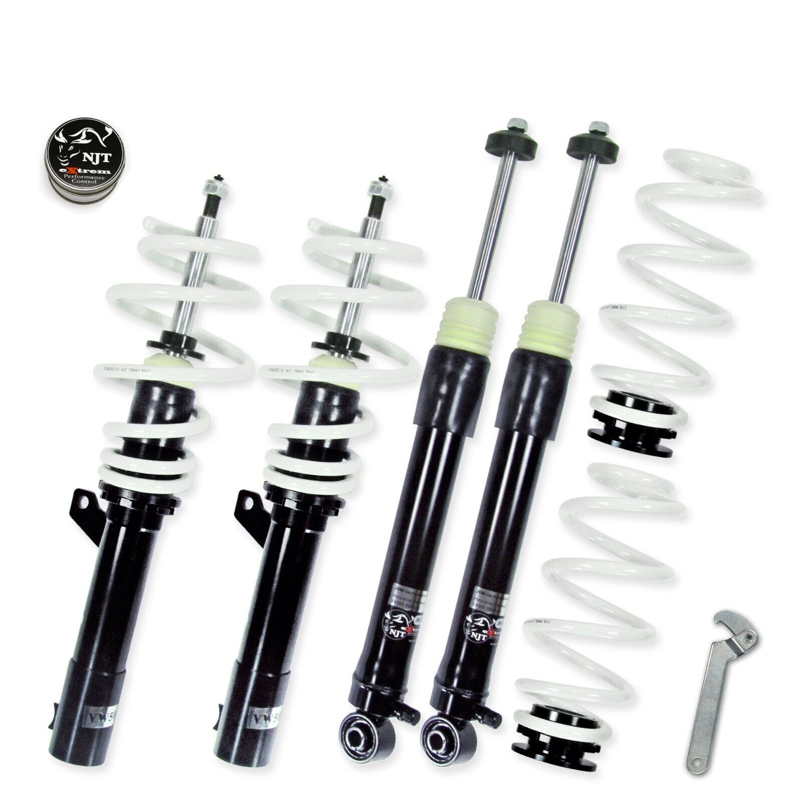 JOM Coilovers NJT eXtrem Coilover Kit VW Touran 1T 1.6 2.0 2.0T DSG 1.9TDi 20-60