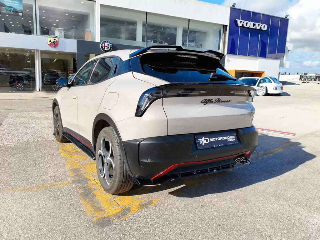 Motordrome Roof Spoiler Rear Wing Alfa Romeo Junior 24+ FRP Unpainted Finish