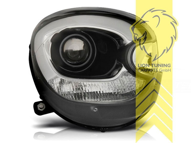 LT LED DRL Lightbar Halo Ring Headlights BMW Mini R60 Countryman 10-14 Halog LHD