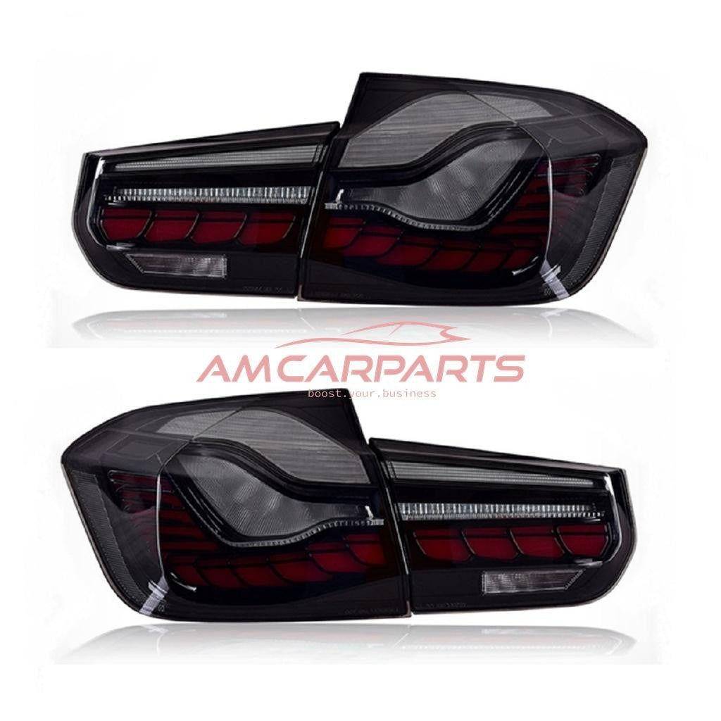 AMCP LED Lightbar Rear Lights Tail Lamps SEQ BMW 3 F30 F80 Sedan 13-18 LHD