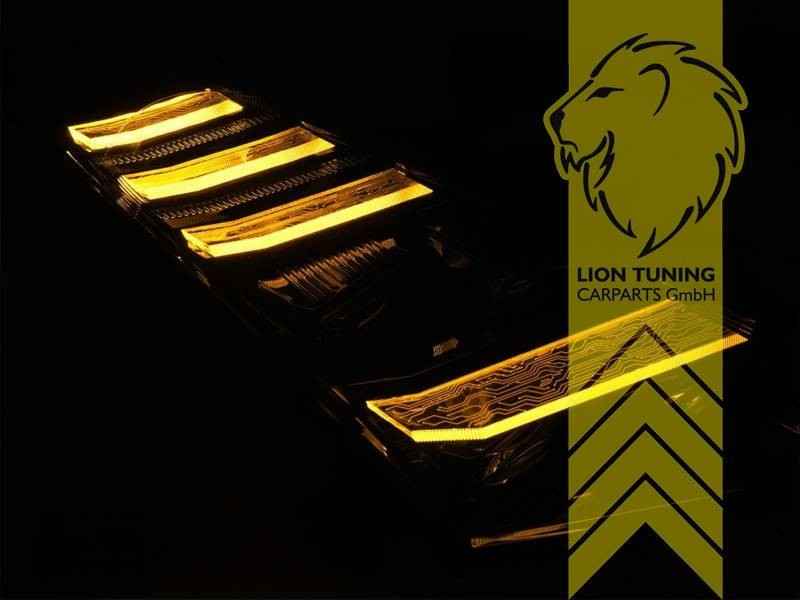 LTG Pair LED DRL Halo Lightbar Headlights GT-R GTR R35 07-13 Black LHD