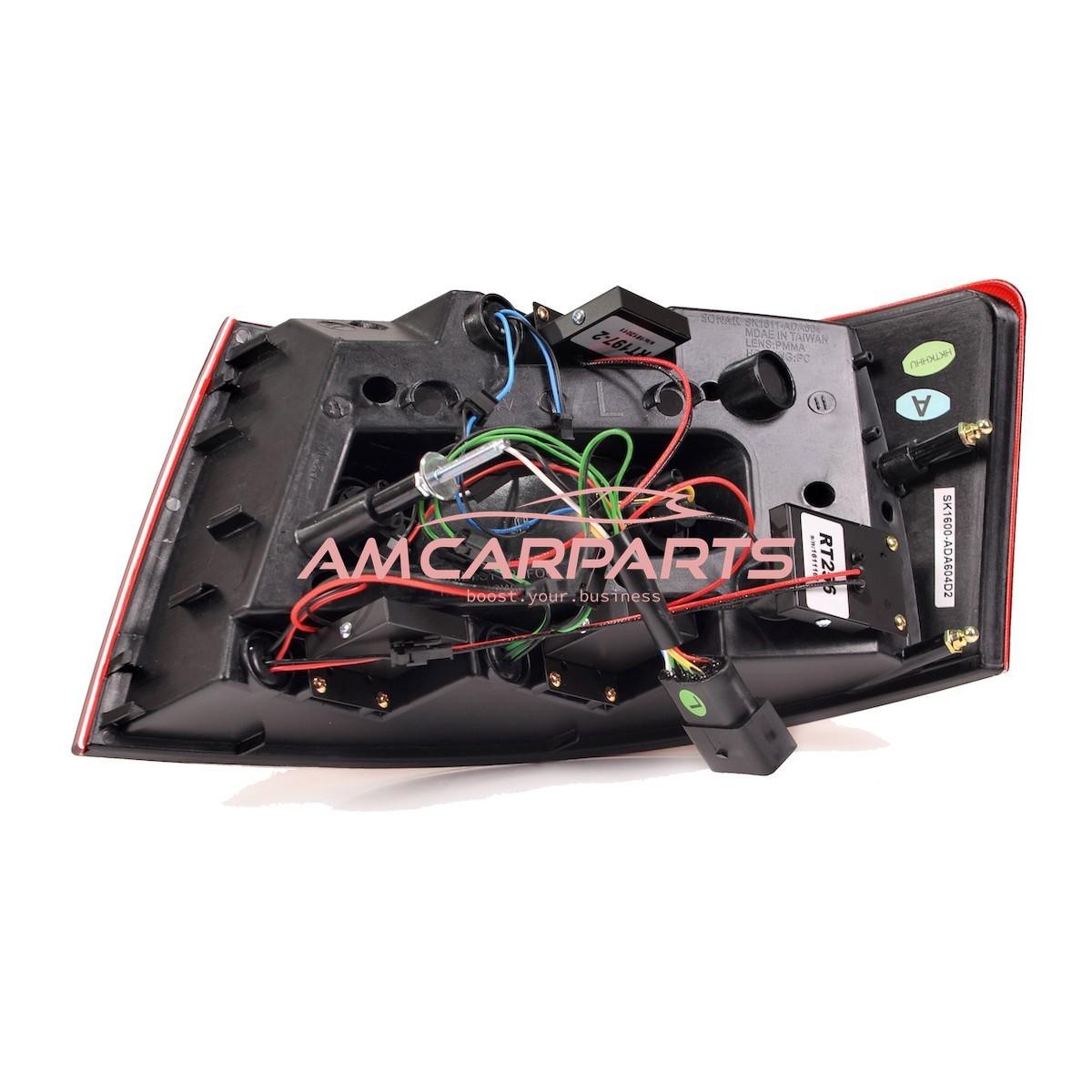 AMCP Pair LED Rear Lights Tail Lamps AUDI A6 C6 4F Sedan Pre-Facelift 04-08 LHD